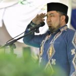 Pj Bupati Aceh Besar Inspektur Upacara Apel Tahunan Pesantren Oemar Diyan