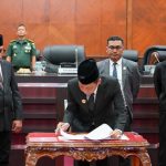 DPR Aceh Tandatangani Rancangan KUA PPAS Tahun Anggaran 2023