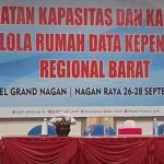 Kaper BKKBN Buka Acara Penguatan Kapasitas Pengelola Rumah Data Kependudukan Regional Barat