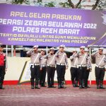 Polres Aceh Barat Apel Gelar Operasi Zebra Seulawah-2022
