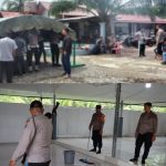 Personel Polres Aceh Barat Membantu Pelaksanaan Maulid Nabi Muhammad SAW