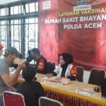 Vaksinasi Harian Polda Aceh dan Jajaran Capai 3.111 Orang