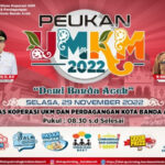 Selasa 29 November 2022, Pemko Banda Aceh Gelar “Peukan UMKM