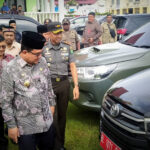 Sebagai Upaya Peningkatan Kualitas Pelayanan Publik, Pj Bupati Aceh Barat Periksa Kelayakan Kendaraan Dinas