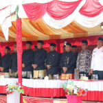 Dandim 0107/Asel Mengikuti Kegiatan Upacara Peringatan Hari Jadi ke 77 Kabupaten Aceh Selatan