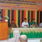Mewakili Pj Bupati, Sekda Aceh Barat Buka Bimtek Pelaporan dan Analisis