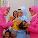 Peduli Kesehatan Balita Bhayangkari Cabang Aceh Tamiang Gelar Posyandu