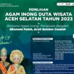 Kabupaten Aceh Selatan Kembali menggelar Duta Wisata Tahun 2023