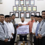 Baitul Mal Aceh Besar Terima Zakat Karyawan PT. Bank Aceh Syariah Cabang Jantho