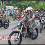 Kenang Perjuangan Teuku Umar TNI Napak Tilas “Konvoi Roda Dua” di Aceh Barat