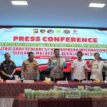 Ditresnarkoba Polda Aceh Bongkar Kasus Narkotika Jaringan Internasional