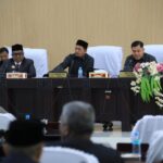 Pj Bupati Aceh Utara Sampaikan LKPJ Tahun 2022 di Hadapan Sidang DPRK