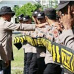 Kapolres Cek Kesiapan Personil Ton Dalmas Polres Aceh Selatan beserta Perlengkapan