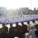 Aceh Utara Berzikir Sambut HUT RI ke-78, Ribuan Warga Larut Dalam Doa